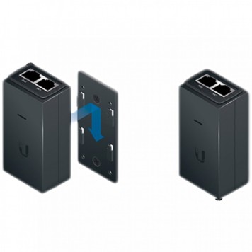 Сетевое оборудование UBIQUITI POE-24-12W(EU) блок питания с PoE, 220 VAC -> 24VDC, 0,5A-1