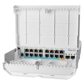 Сетевое оборудование MikroTik CRS318-1Fi-15Fr-2S-OUT Коммутатор управляемый,  15FR with RouterOS L5 license
