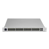 Сетевое оборудование UBIQUITI USW-Pro-48-POE PoE-коммутатор в стойку, 48х 1G RJ45, 4х 10G SFP+, раздача 600 Вт