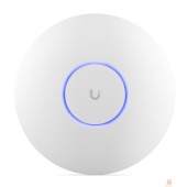 Сетевое оборудование UBIQUITI U7-Pro Точка доступа 2,4+5+6 ГГц, Wi-Fi 7, 2х2 MIMO, PoE+, 1х 2,5G RJ45
