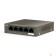 Сетевое оборудование TENDA TEF1105P-4-63W Коммутатор настольный 5-Ports 10/100 Base-TX 4-Ports PoE(PoE бюджет 58W)