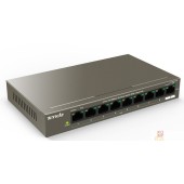 Сетевое оборудование TENDA TEF1109P-8-63W Коммутатор настольный 9-Ports 10/100 Base-TX 8-Ports PoE(PoE бюджет 58W)