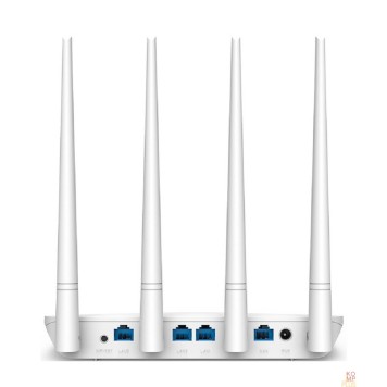 Сетевое оборудование TENDA F6 Wi-Fi маршрутизатор стандарта N300 4 внешние антенны 5dBi, 1-port 10/100Mbps WAN, 3-ports 10/100Mbps LAN-1
