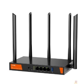 Сетевое оборудование TENDA W30E AX3000 Двухдиапазонный гигабитный  Wi-Fi 6 Роутер 4*GE(1~3 WAN/ 1~3 LAN)