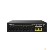 Сетевое оборудование TENDA S110PC Коммутатор настольный 10-Ports 10/100 Base-TX 8-Ports PoE (PoE бюджет 75W)