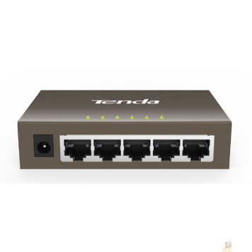 Сетевое оборудование TENDA TEG1005D Коммутатор настольный  5-Ports 10/100/1000 Base-T Gigabit Switch-1