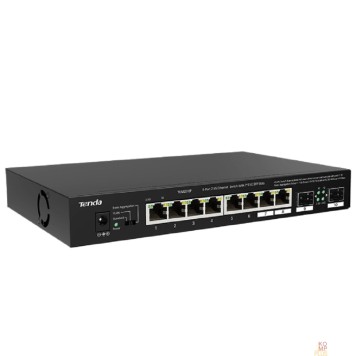 Сетевое оборудование TENDA TEM2010F Коммутатор настольный 8-Ports 100/1000/2500 Mbps Base-TX + 2-Ports 100/1000/2500 Mbps Base-X SFP-1