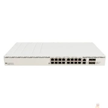 Сетевое оборудование MikroTik CRS320-8P-8B-4S+RM Коммутатор стоечный, 17*1Gbit RJ45, 4*SFP+,  PoE (1-16port) RouterOS v7
