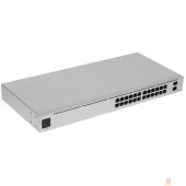 Сетевое оборудование UBIQUITI USW-24 Коммутатор в стойку, 24х 1G RJ45, 2х SFP
