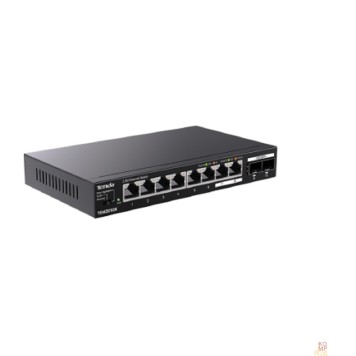 Сетевое оборудование TENDA TEM2010X 8-Портовый коммутатор Ethernet 2.5G с 2 портами 10G SFP+-2