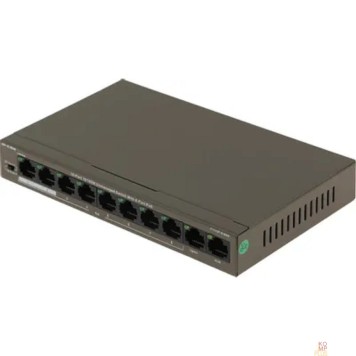 Сетевое оборудование IP-COM F1110P-8-63W Коммутатор PoE неуправляемый 10-Ports 10/100 Mbps Base-TX / 8-Ports PoE (PoE бюджет 58W)