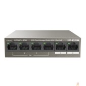 Сетевое оборудование IP-COM G2206P-4-63W Коммутатор PoE управляемый  6-Ports 10/100/1000 Base-T + 2-Ports 1000 Base-X SFP (2-Ports uplink) / 4-Ports PoE (PoE бюджет 58W)