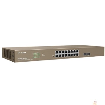 Сетевое оборудование IP-COM G3326P-24-410W L2 Коммутатор PoE управляемый 24-Ports 10/100/1000 Base-T + 2-Ports 1000 Base-X SFP  / 24-Ports PoE (PoE бюджет 370W)-1