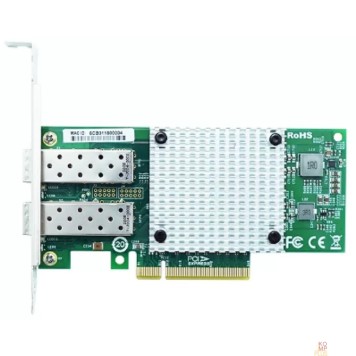 Сетевое оборудование Lr-Link LREC9812BF-2SFP+ PCIe x8 10G Dual Port SFP28 Server Network Card (Intel X710 based)