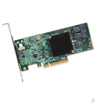 Сетевое оборудование Контроллер/ LSI SAS 9300-8i SGL 8-Port Int, 12Gb/s SATA+SAS, PCIe 3.0 HBA