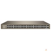 Сетевое оборудование IP-COM G3350F Коммутатор управляемый, настенный, 1000 Мбит/сек, 48 port, SFPx2