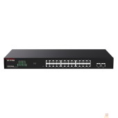 Сетевое оборудование IP-COM G2226F Коммутатор управляемый, 24x1 Гбит/с, SFP 2x1 Гбит/с