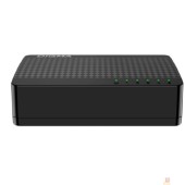 Сетевое оборудование Digma DSW-105GE DSW-105GEV2 Коммутатор (L2) 5х1Гбит/с неуправляемый