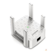 Сетевое оборудование Digma D-WR310 (D-WR310V2) Повторитель беспроводного сигнала N300 Wi-Fi белый