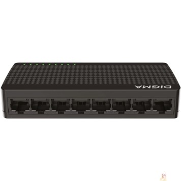 Сетевое оборудование Digma DSW-108GE DSW-108GEV2 Коммутатор (L2) 8х1Гбит/с неуправляемый-1