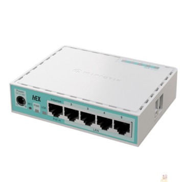 Сетевое оборудование MikroTik E50UG hEX Refresh Маршрутизатор  5*1Gbit RJ45, 512MB RAM, Dual-core CPU, USB