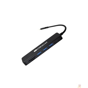 Сетевое оборудование ORIGO OU3340PD/B1 Док-станция USB-C 7-в-1 3xUSB 3.0, USB-C/PD 3.0, HDMI, SD/TF/microSD