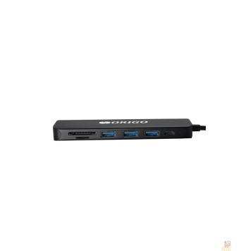 Сетевое оборудование ORIGO OU3340PD/B1 Док-станция USB-C 7-в-1 3xUSB 3.0, USB-C/PD 3.0, HDMI, SD/TF/microSD-1