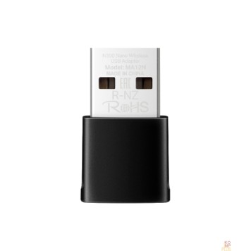 Mercusys Mercusys MA12N Сверхкомпактный USB-адаптер с поддержкой Wi-Fi N300