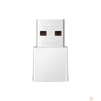 Mercusys Mercusys MA30N Сверхкомпактный двухдиапазонный USB-адаптер Wi-Fi AC1300