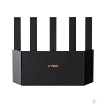 Сетевое оборудование TENDA TX2L Pro двухдиапазонный Wi-Fi 6 роутер AX1500, до 300 Мбит/с на 2,4 ГГц + до 1201 Мбит/с на 5 ГГц, LAN 3 x 1Гбит/с, WAN 1 x 1Гбит/с, 5 антенн