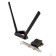 Сетевое оборудование Сетевой адаптер ASUS PCE-BE92BT, Wi-Fi 7 + Bluetooth,  PCI-E, (802.11be), 2.4/5/6 ГГц,  антенна - внешняя