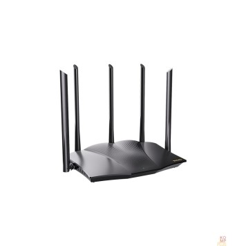 Сетевое оборудование TENDA TX12 Pro вухдиапазонный гигабитный Wi-Fi 6 роутер AX3000, до 574 Мбит/с на 2,4 ГГц + до 2402 Мбит/с на 5 ГГц, LAN 3 x 1Гбит/с, WAN 1 x 1Гбит/с, 5 антенн-1