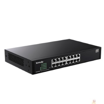 Сетевое оборудование TENDA TEG2216D Коммутатор облачный управляемый, 16x1 Гбит/с, металлический корпус-1