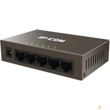 Сетевое оборудование IPCOM F1005 Коммутатор неуправляемый, 5 портов, 5x100 Мбит/с, настольный