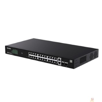 Сетевое оборудование IP-COM G2228P-24-410W Web smart коммутатор с 26 гигабитными портами и 2 SFP-портоми, PoE 24х30Вт (до 370Вт)-2