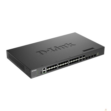 Сетевое оборудование D-Link DXS-3410-32SY/A1A Управляемый L3 стекируемый коммутатор с 28 портами 10GBase-X SFP+ и 4 портами 25GBase-X SFP28-1