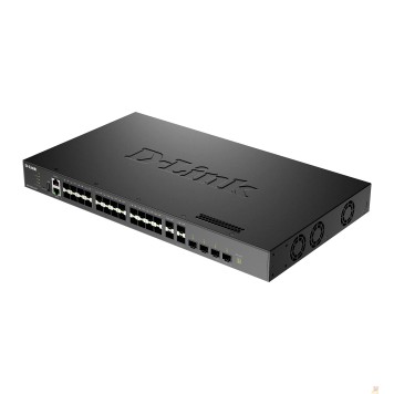 Сетевое оборудование D-Link DXS-3410-32SY/A1A Управляемый L3 стекируемый коммутатор с 28 портами 10GBase-X SFP+ и 4 портами 25GBase-X SFP28-2