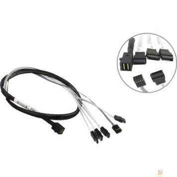 Сетевое оборудование Lr-Link LRSF43ST8P-0.8M SFF-8643/4SATA-0.8M-1
