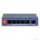 Коммутаторы DAHUA DH-CS4006-4GT-60-V2 4-портовый гигабитный PoE коммутатор с функцией облачного управления 4 RJ45 10/100/1000Мбит/с (PoE/PoE+/Hi-PoE), 2 RJ45 10/100/1000Мбит/с (uplink)