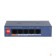 Коммутаторы DAHUA DH-CS4005-4ET1GT-60 4-портовый гигабитный PoE коммутатор с функцией облачного управления, 4xRJ45 100Mb, 1xRJ45 1Gb uplink, суммарно 60Вт