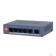 Коммутаторы DAHUA DH-CS4006-4ET2GT-60 4-портовый гигабитный PoE коммутатор с функцией облачного управления, 4xRJ45 100Mb, 2xRJ45 1Gb uplink, суммарно 60Вт