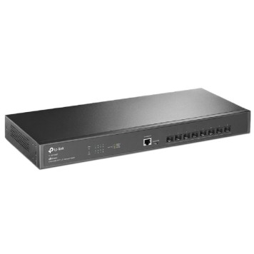 Сетевое оборудование TP-Link SX3008F Omada 8-портовый 10-гигабитный управляемый SFP+ коммутатор L2+-1