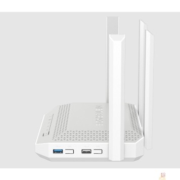 Сетевое оборудование Netcraze Giga (NC-1012) Мультигигабитный интернет-центр с Mesh Wi-Fi 6 AX3000, Smart-коммутатором 1?2.5G/SFP и 4?1G, многофункциональными портами USB 3.0 и 2.0-2