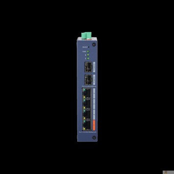 Коммутаторы DAHUA DH-CHS4206-4GT-60 4-портовый гигабитный PoE коммутатор с функцией облачного управления  4 RJ45 10/100/1000Мбит/с (PoE/PoE+/Hi-PoE), 2 SFP 1000Мбит/с (uplink)