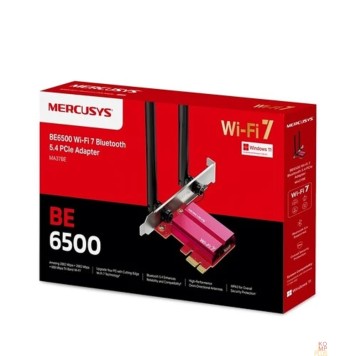 Mercusys Mercusys MA37BE Адаптер PCI Express с поддержкой Wi-Fi 7 BE6500 и Bluetooth 5.4-1