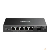 Сетевое оборудование TP-Link SG2206MP Omada 6-портовый гигабитный управляемый коммутатор Smart с 4 портами PoE+