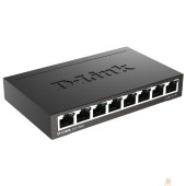 Сетевое оборудование D-Link DGS-1008D/R1A Неуправляемый коммутатор с 8 портами 10/100/1000Base-T