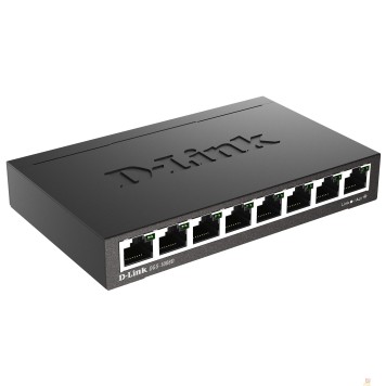 Сетевое оборудование D-Link DGS-1008D/R1A Неуправляемый коммутатор с 8 портами 10/100/1000Base-T-2