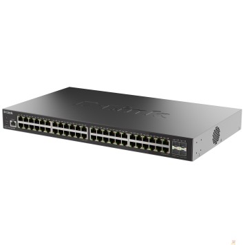 Сетевое оборудование D-Link DGS-1210-52X/ME/C1A Управляемый L2 коммутатор с 48 портами 10/100/1000Base-T и 4 портами 10GBase-X SFP+-2
