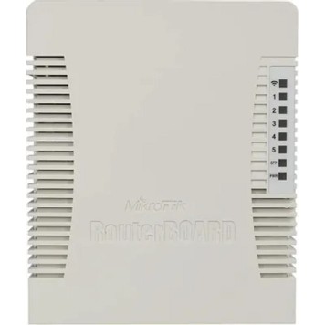 Сетевое оборудование MikroTik RB962UiGS-5HacT2HnT Беспроводной маршрутизатор, hAP ac 2.4+5ГГц, 802.11a/b/g/n/ac, 5x Ethernet 1G, 1x SFP-2